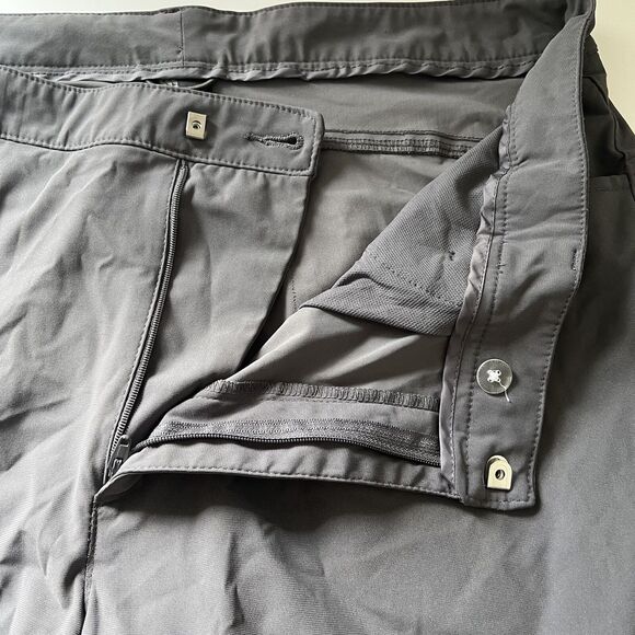 All In Motion AIM Men's 38x31 Flat Front 5-Pocket Gray Golf Tech Pants Outdoor - Picture 4 of 8